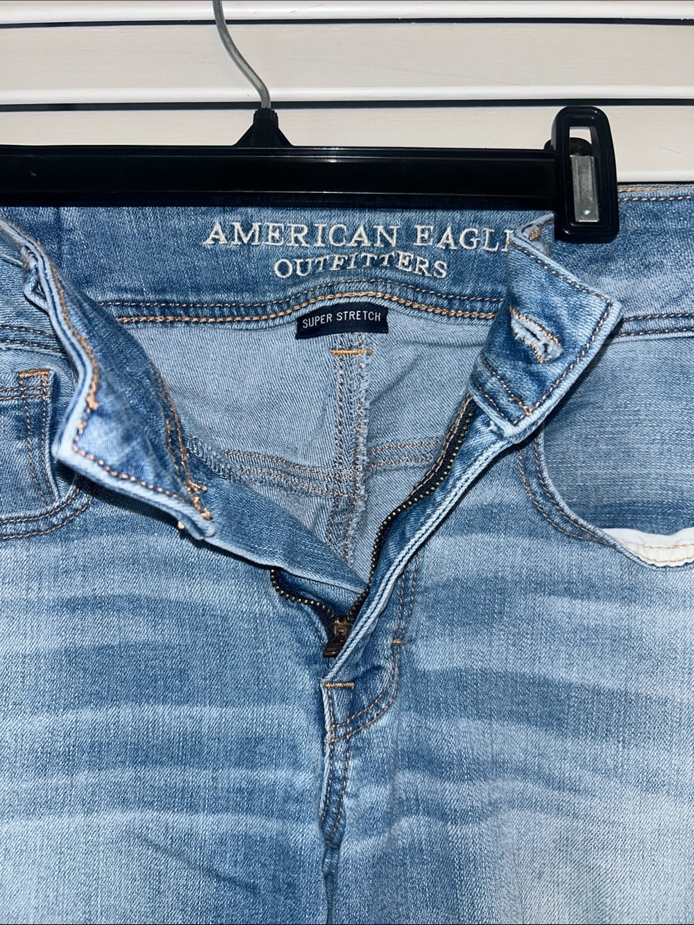 American Eagle Outfitters Light Blue Flare Jeans